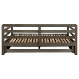 Sorrento Twin XL Storage Daybed with Extension Trundle - 2 Drawers, Grey Wood – view 11