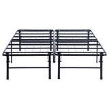Mabel Folding Metal Platform Bed Frame - No-Tool Black Steel Mattress Support, Twin to Eastern King – view 18