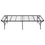Mabel Folding Metal Platform Bed Frame - No-Tool Black Steel Mattress Support, Twin to Eastern King – view 10