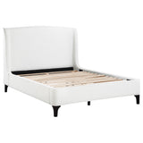Mosby Boucle Wingback Platform Bed - Eastern King