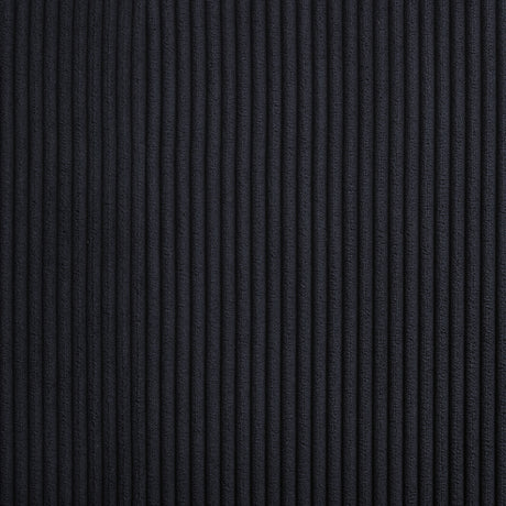 Tisdall Upholstered Wingback Bed with Flame Visualizer Lighting - Black Corduroy, Queen or King – view 16