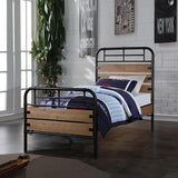 Adams Twin Panel Bed & Nightstand