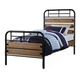 Adams Twin Panel Bed & Nightstand