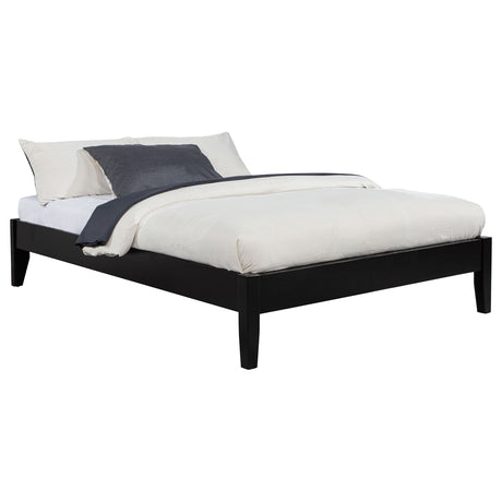 Hounslow Universal Platform Bed Frame - Fully Slatted, No Foundation Needed, Black, Twin to California King – view 14
