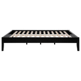 Hounslow Universal Platform Bed Frame - Fully Slatted, No Foundation Needed, Black, Twin to California King – view 17