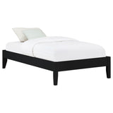 Hounslow Universal Platform Bed Frame - Fully Slatted, No Foundation Needed, Black, Twin to California King – view 7