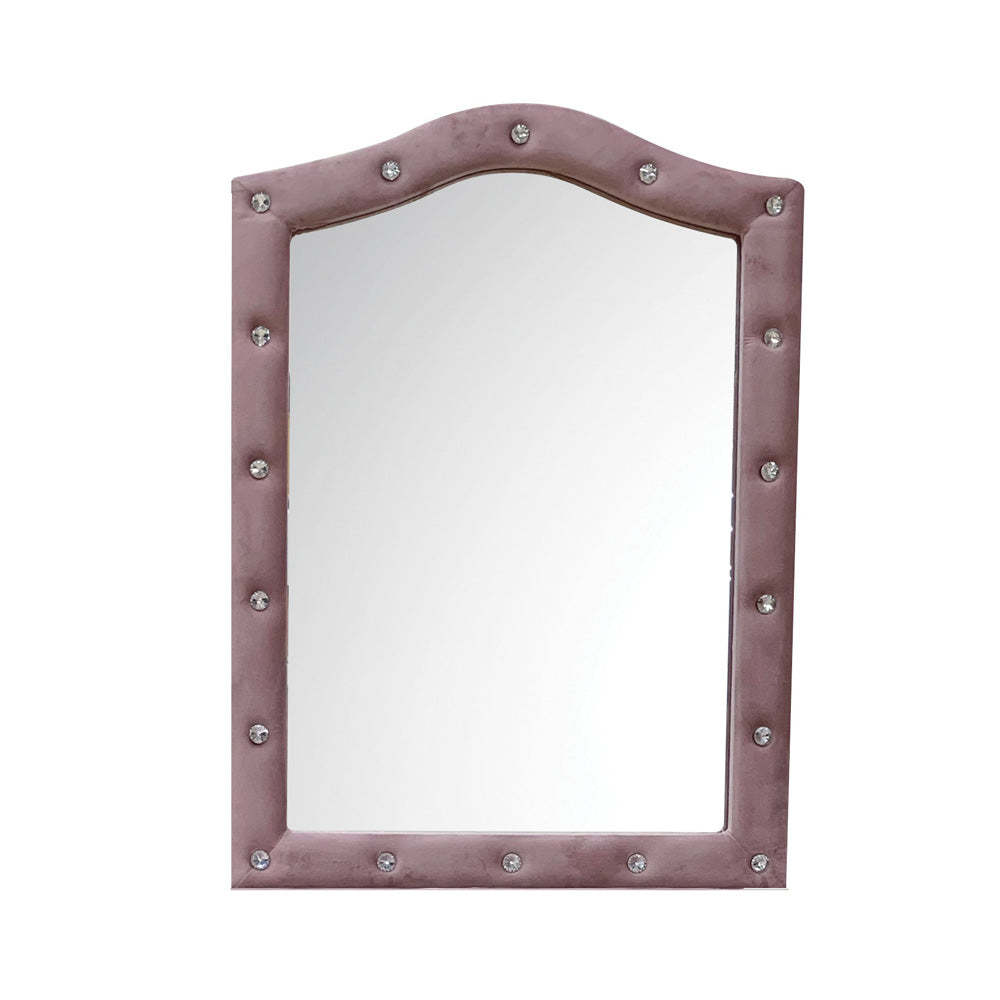 Reggie Tufted Upholstered Mirror