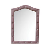 Reggie Tufted Upholstered Mirror
