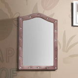 Reggie Tufted Upholstered Mirror