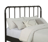 Rocco Open Frame Bed with Water Pipe-Inspired Wood Design - Dark Bronze, Twin to Eastern King – view 12