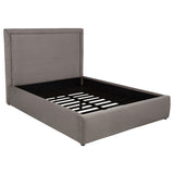Lawson Upholstered Platform Bed - Mushroom