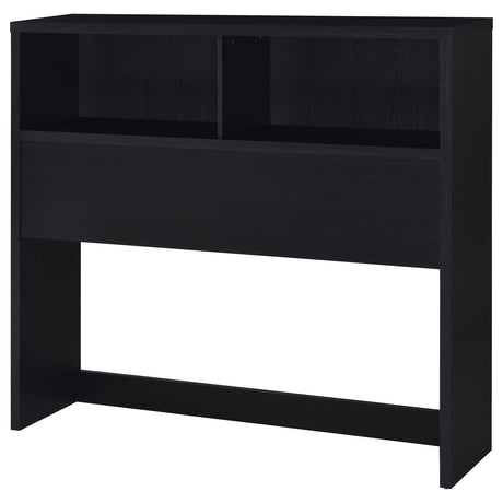 Westpark Bookcase Headboard & Storage Wall Sets - Black with USB Charging Nightstands, Twin to Queen – view 20