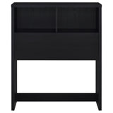 Westpark Bookcase Headboard & Storage Wall Sets - Black with USB Charging Nightstands, Twin to Queen – view 9