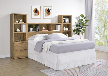 Westpark Bookcase Headboard & Wall Bedroom Sets - Queen