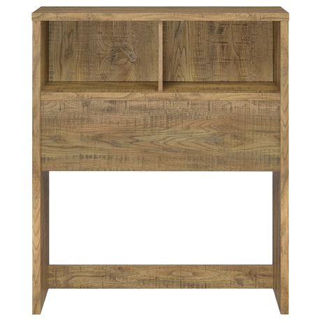 Westpark Bookcase Headboard & Wall Bedroom Sets - USB Charging & LED Nightstand in Mango, Twin to Queen – view 12