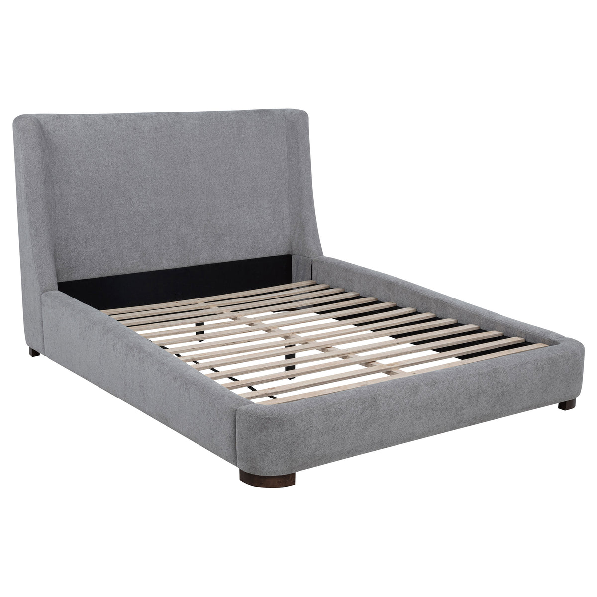 Rennes Upholstered Wingback Platform Bed - Eastern King