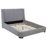 Rennes Upholstered Wingback Platform Bed - Queen