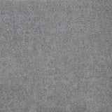 Rennes Upholstered Wingback Platform Bed - Grey Fabric with Walnut Legs, Queen or Eastern King – view 10