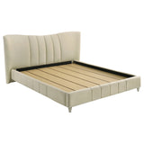 Evelyn Upholstered Panel Platform Bed - Eastern King