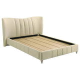 Evelyn Upholstered Panel Platform Bed - Queen