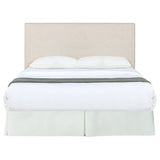 Pirro Upholstered Panel Headboard with Rounded Edges - Sand Fabric, Twin, Queen/Full or King – view 15