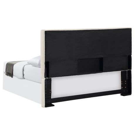 Pirro Upholstered Panel Headboard with Rounded Edges - Sand Fabric, Twin, Queen/Full or King – view 16