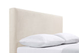 Pirro Upholstered Panel Headboard with Rounded Edges - Sand Fabric, Twin, Queen/Full or King – view 18