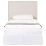 Pirro Upholstered Panel Headboard with Rounded Edges - Sand Fabric, Twin, Queen/Full or King – view 7