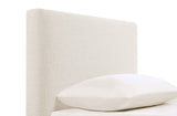 Pirro Upholstered Panel Headboard with Rounded Edges - Sand Fabric, Twin, Queen/Full or King – view 10
