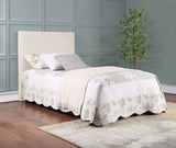 Pirro Upholstered Panel Headboard with Rounded Edges - Sand Fabric, Twin, Queen/Full or King – view 14