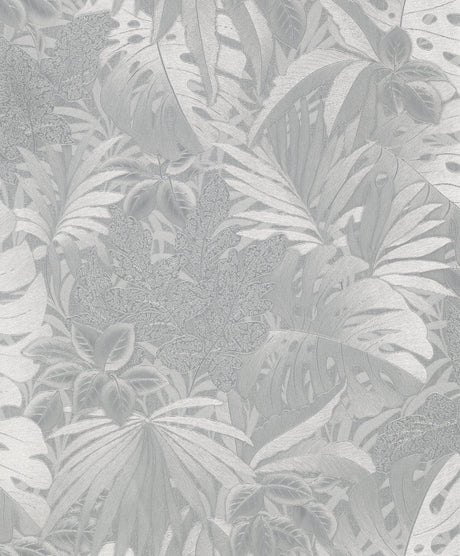 Galerie Eden Metallic Jungle Leaves Wallpaper