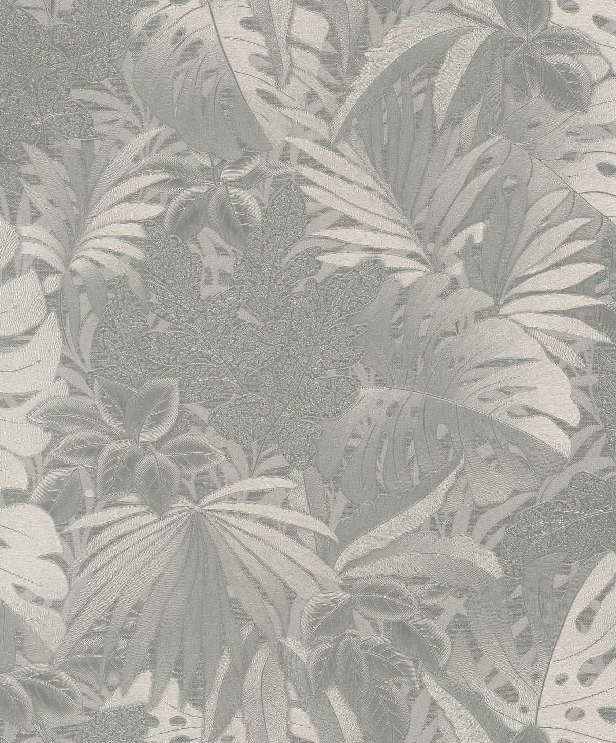 Galerie Eden Metallic Jungle Leaves Wallpaper