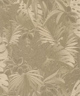 Galerie Eden Metallic Jungle Leaves Wallpaper