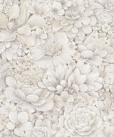 Galerie Eden Floral Texture Wallpaper