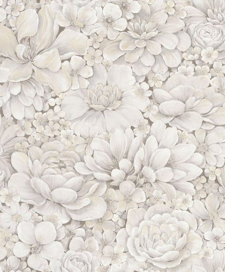 Galerie Eden Floral Texture Wallpaper