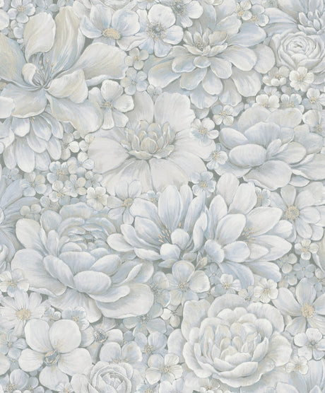 Galerie Eden Floral Texture Wallpaper