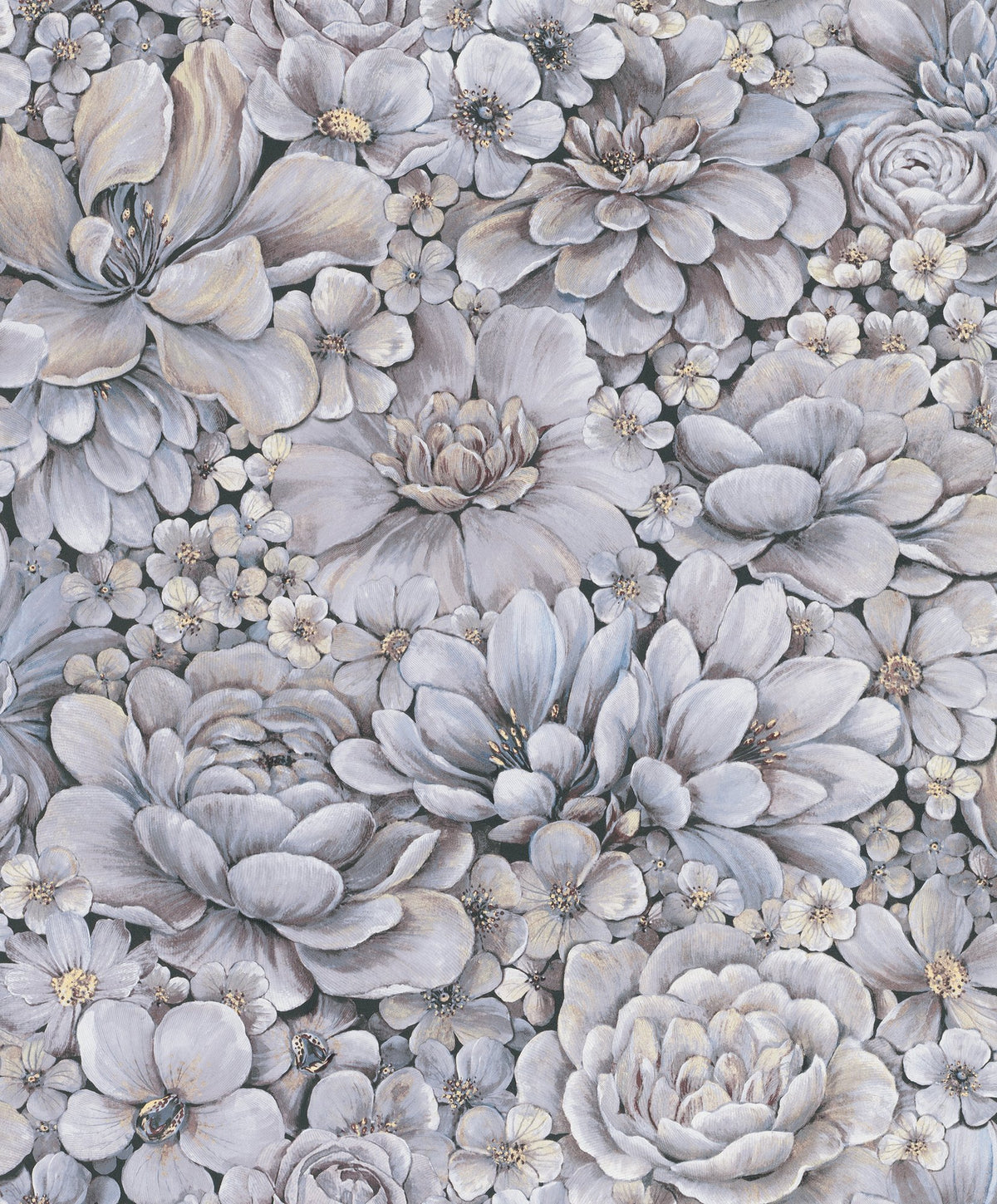 Galerie Eden Floral Texture Wallpaper
