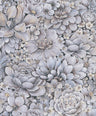 Galerie Eden Floral Texture Wallpaper