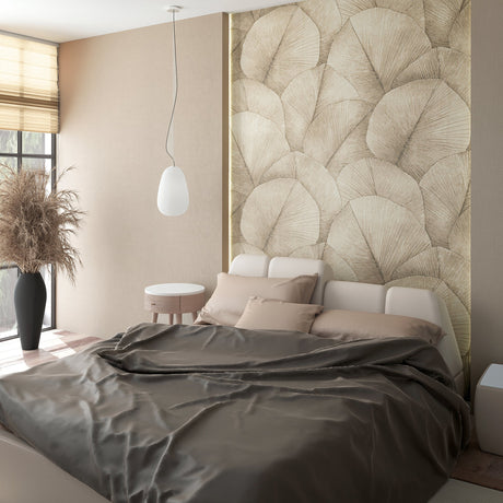 Galerie Kumano Repeatable Palm Leaf Wall Mural