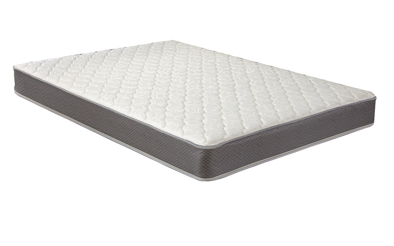 Quimby 7" Innerspring Mattress - Quilted Foam Top with Perimeter Support, Twin or Full