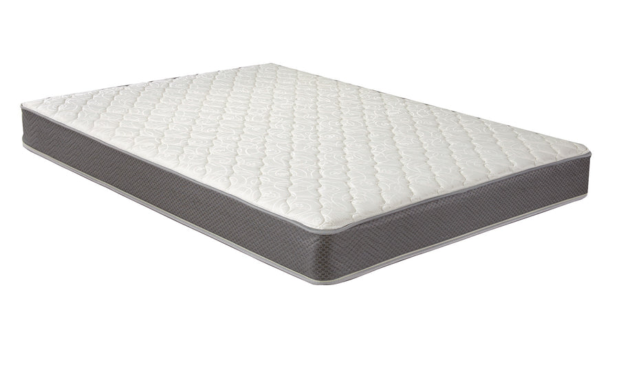 Quimby 7" Innerspring Mattress - Quilted Foam Top with Perimeter Support, Twin or Full