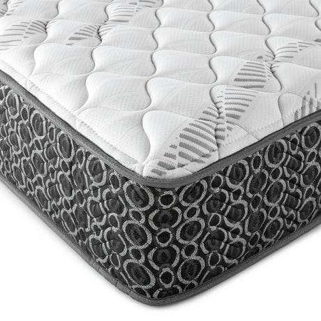 Hayes 11" Firm Tight Top Hybrid Mattress - Tencel Blend Cover & Open Coil Support, Made in USA, Twin to California King – view 2