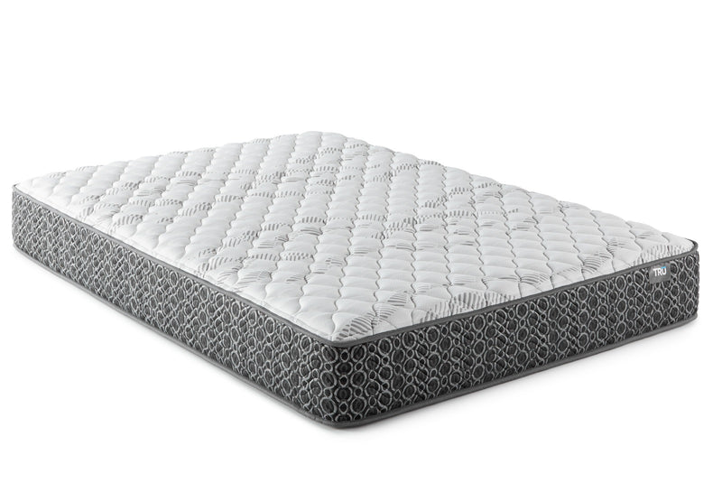 Hayes 11" Firm Tight Top Hybrid Mattress - Tencel Blend Cover & Open Coil Support, Made in USA, Twin to California King
