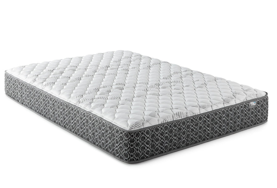 Hayes 11" Firm Tight Top Hybrid Mattress - Tencel Blend Cover & Open Coil Support, Made in USA, Twin to California King