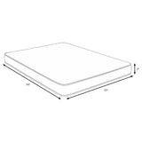 Kenyon 7" Firm Foam Mattress - Quilted Bamboo Blend Cover, Made in USA, Twin to Queen – view 7