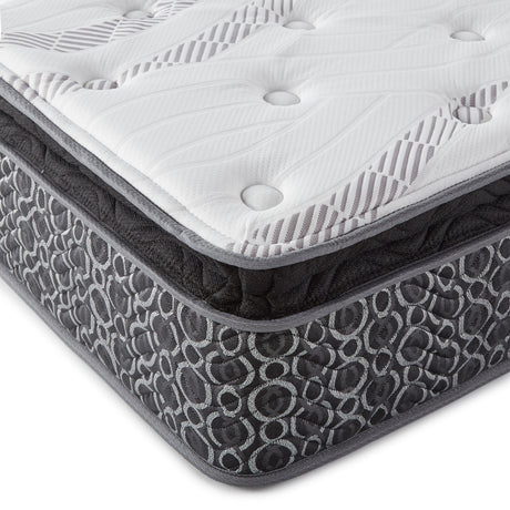 Hayes 11" Pillow Top Hybrid Mattress - Gel Memory Foam & Tencel Cover, Made in USA, Twin to California King – view 16