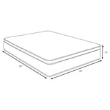 Sommet 13" Euro Top Hybrid Mattress - Firm Feel, Bamboo Cover & Wrapped Coils, Made in USA, Twin to California King – view 8