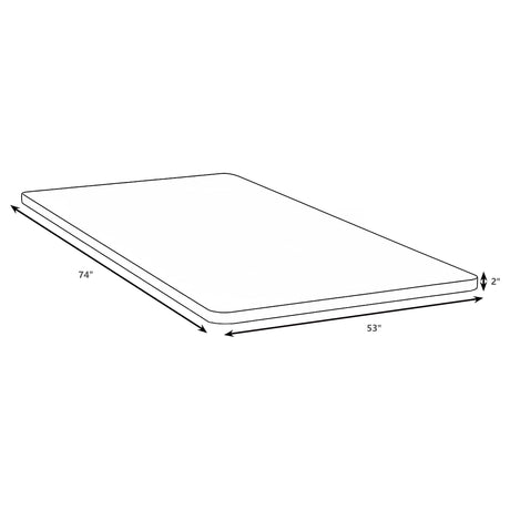 Eckard Upholstered Bunkie Board Foundation - Low-Profile 2" Mattress Support in Grey, Twin to Queen – view 7