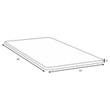 Eckard Upholstered Bunkie Board Foundation - Low-Profile 2" Mattress Support in Grey, Twin to Queen – view 8