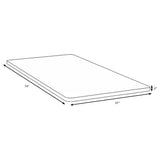 Eckard Upholstered Bunkie Board Foundation - Low-Profile 2" Mattress Support in Grey, Twin to Queen – view 5